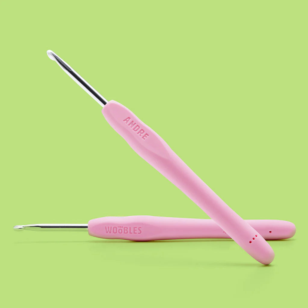 The Woobles Andre the Skunk Pink Crochet Kit